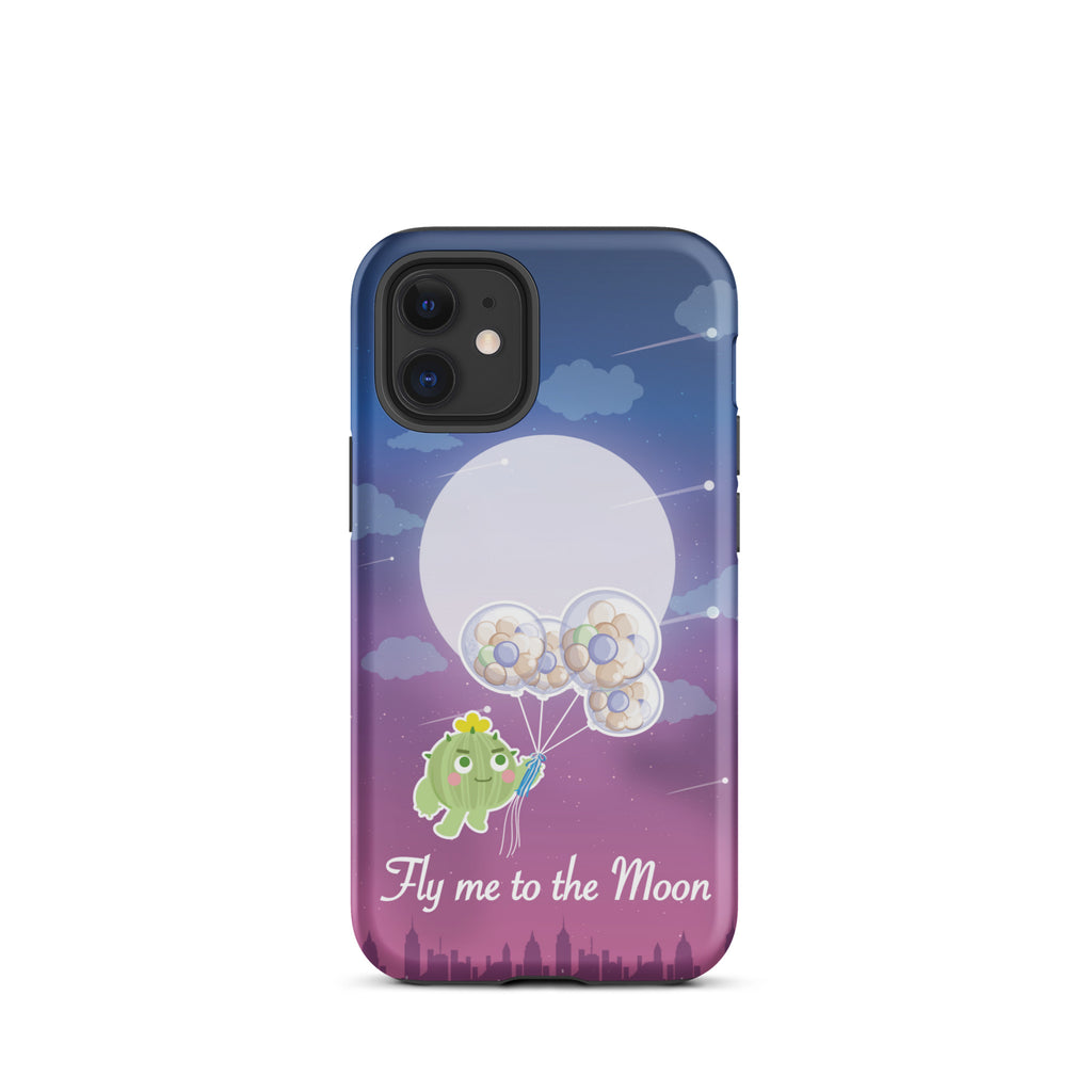 【iPhone】Fly Me To The Moon｜防摔雙層特強硬殼 Tough iPhone case