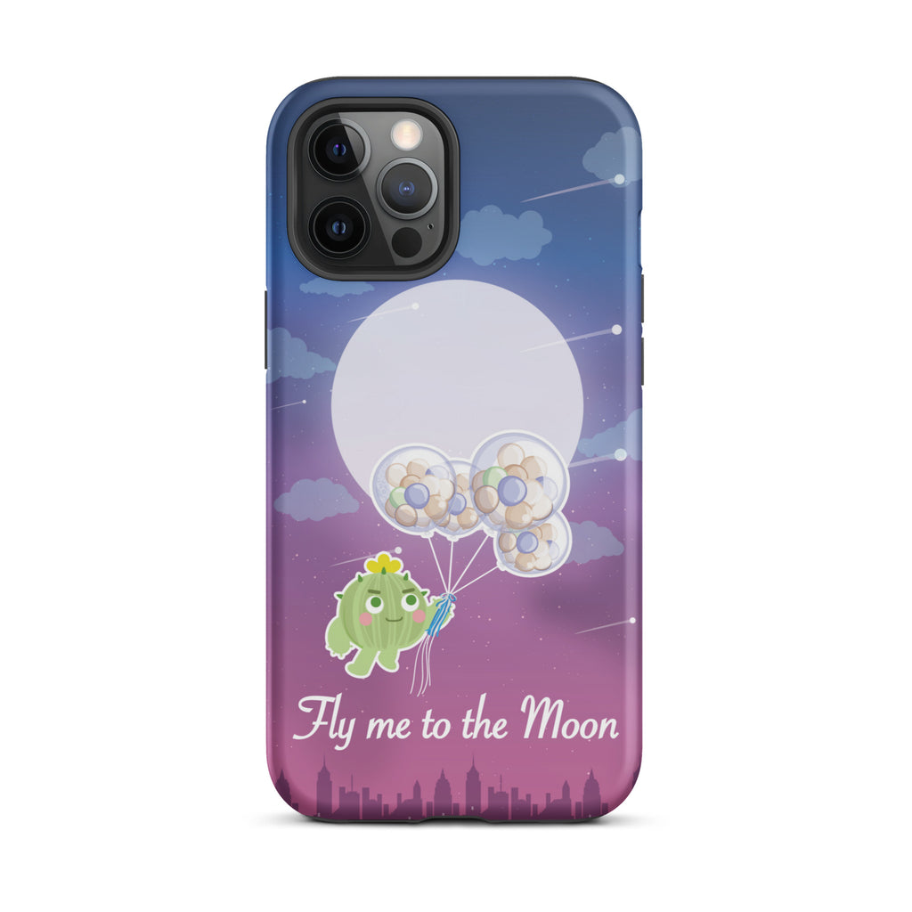 【iPhone】Fly Me To The Moon｜防摔雙層特強硬殼 Tough iPhone case
