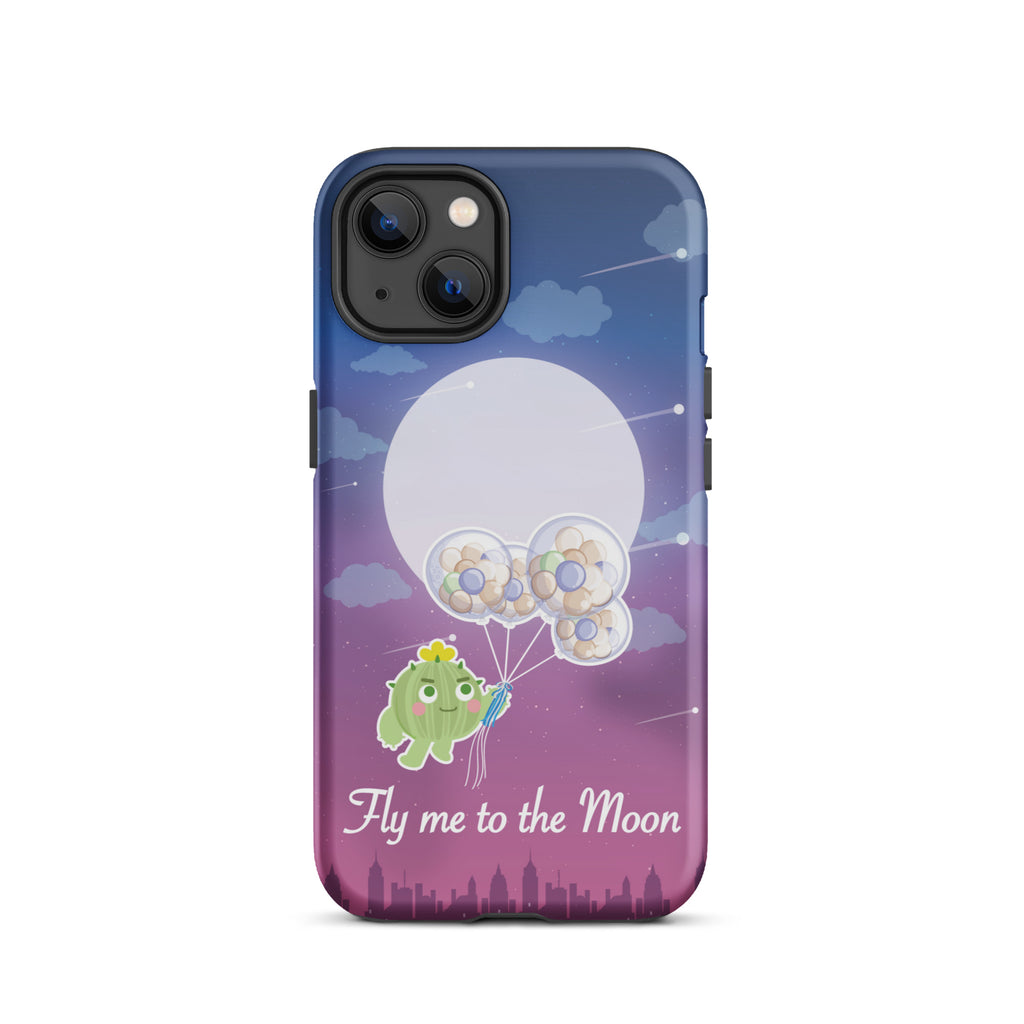 【iPhone】Fly Me To The Moon｜防摔雙層特強硬殼 Tough iPhone case