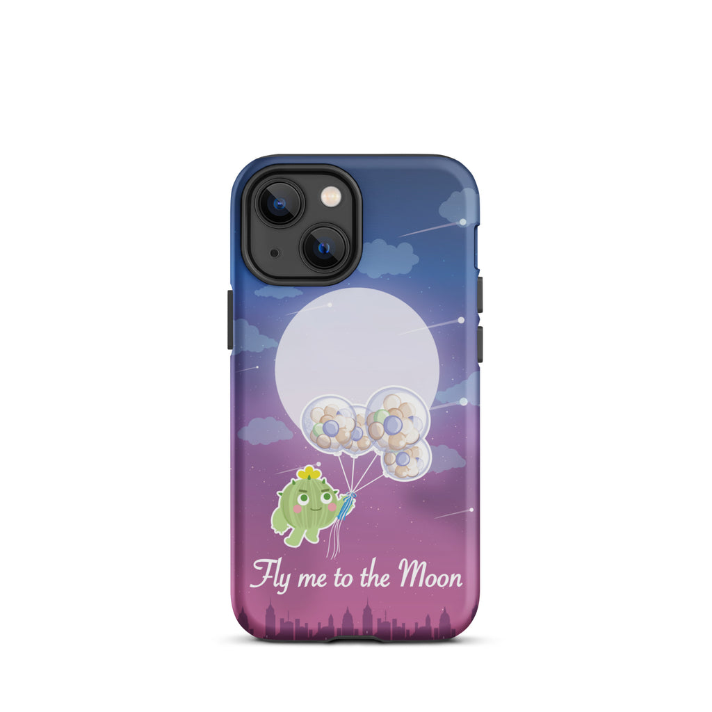 【iPhone】Fly Me To The Moon｜防摔雙層特強硬殼 Tough iPhone case