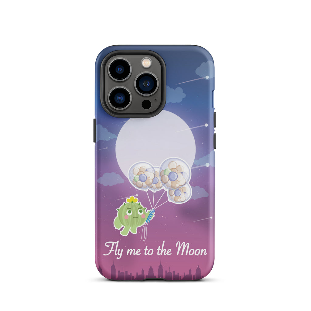 【iPhone】Fly Me To The Moon｜防摔雙層特強硬殼 Tough iPhone case