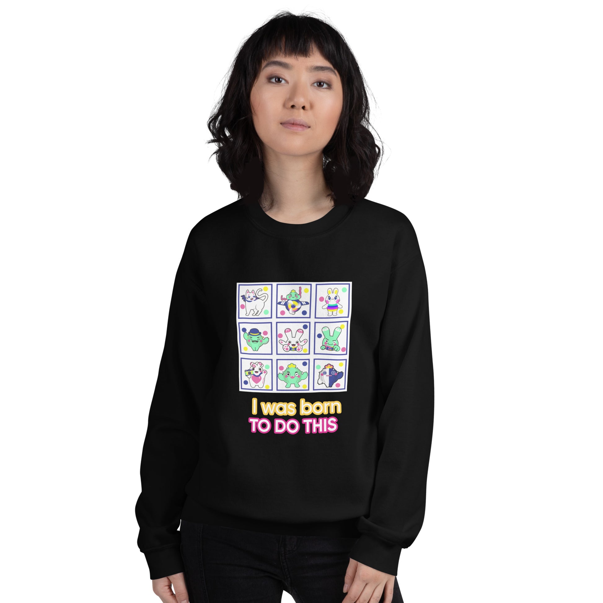 Unisex Sweatshirt | I was born to do this (4 Colors)