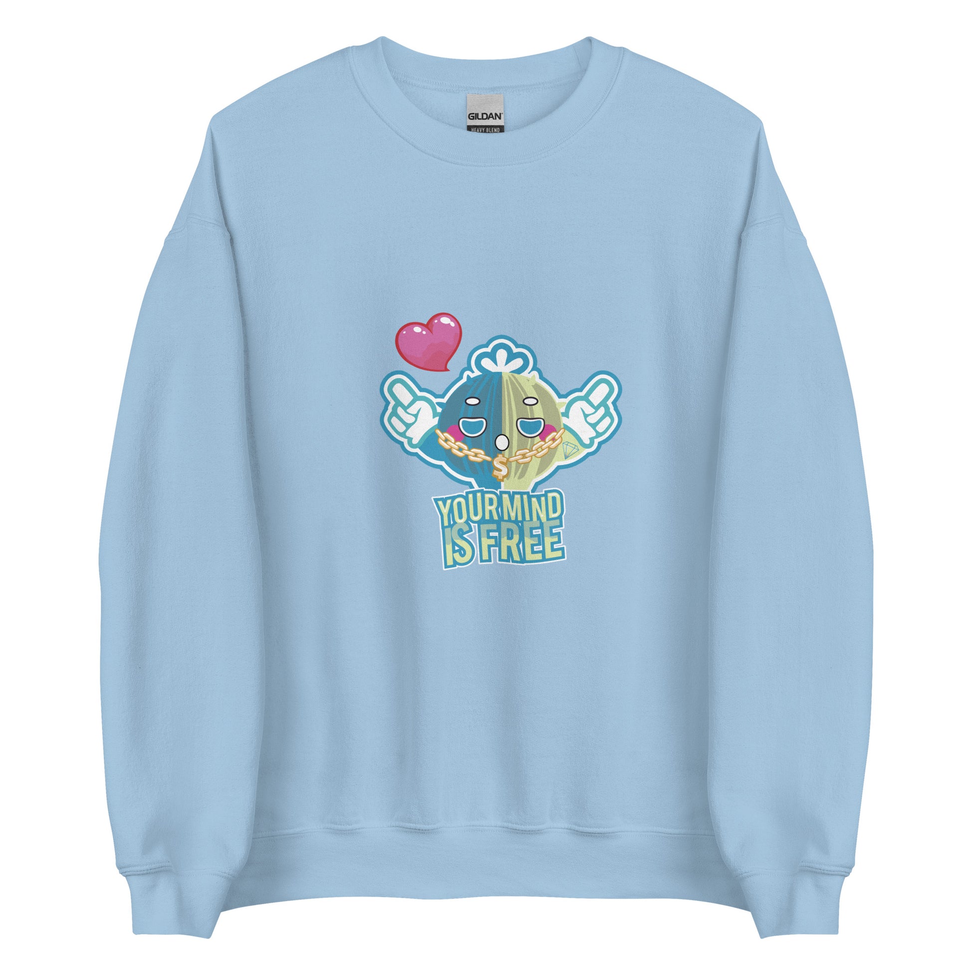 衛衣 Unisex Sweatshirt | Your Mind is Free (6 Colors)