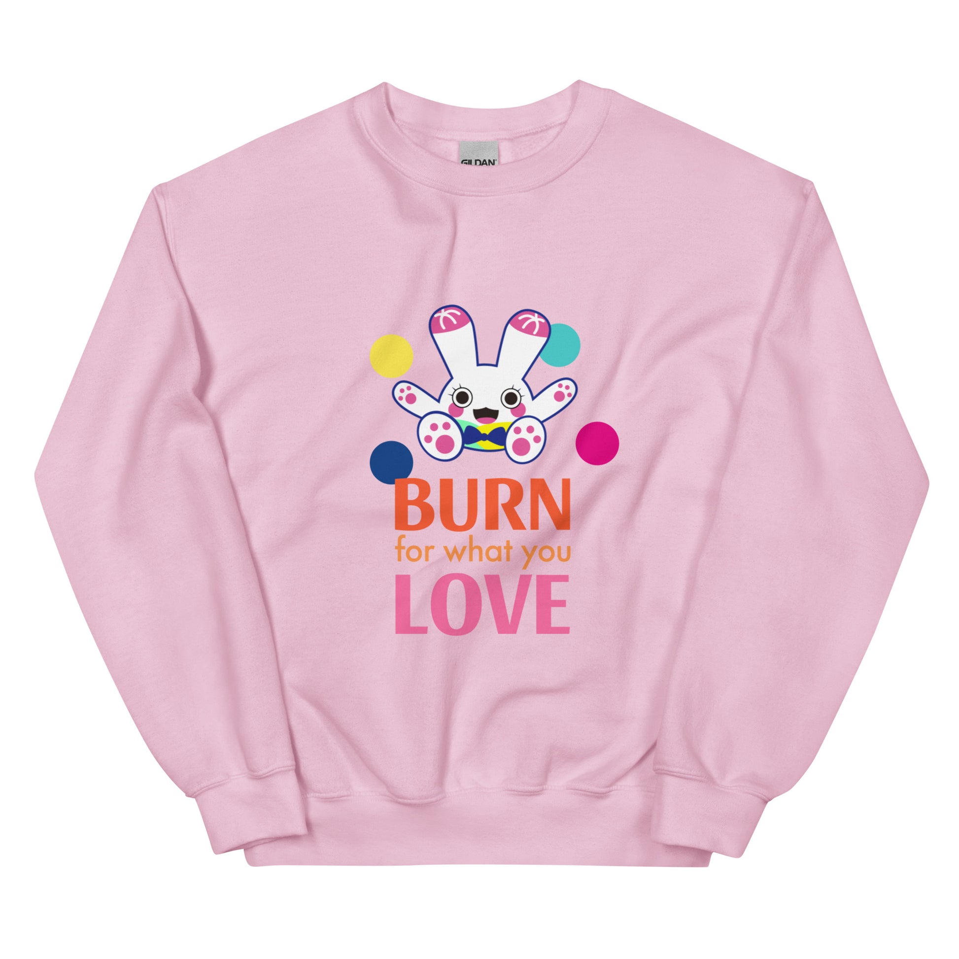 衛衣 Unisex Sweatshirt | Burn for what you love (4 Colors)