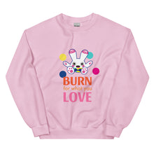 画像をギャラリービューアに読み込む, 衛衣 Unisex Sweatshirt | Burn for what you love (4 Colors)

