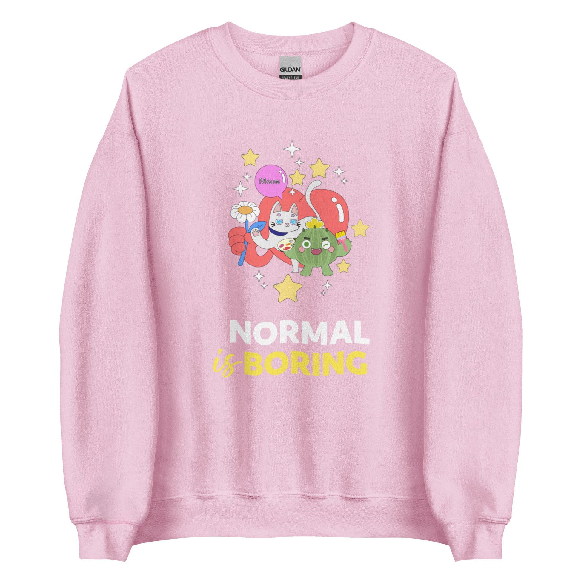 衛衣 Unisex Sweatshirt | Normal is Boring (5 Colors)