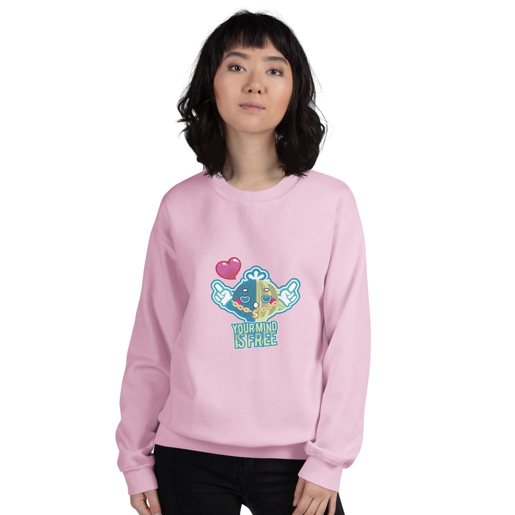 衛衣 Unisex Sweatshirt | Your Mind is Free (6 Colors)