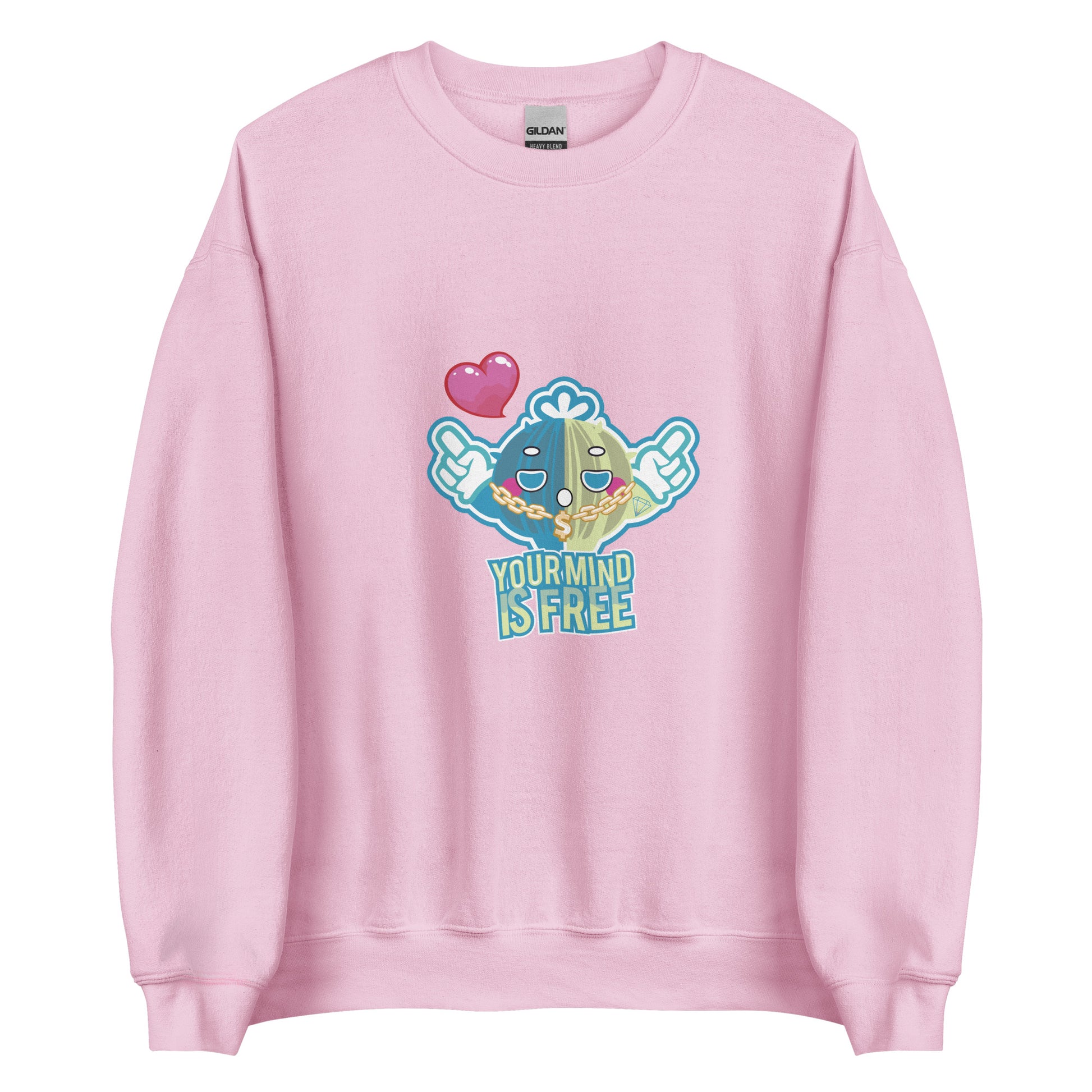 衛衣 Unisex Sweatshirt | Your Mind is Free (6 Colors)
