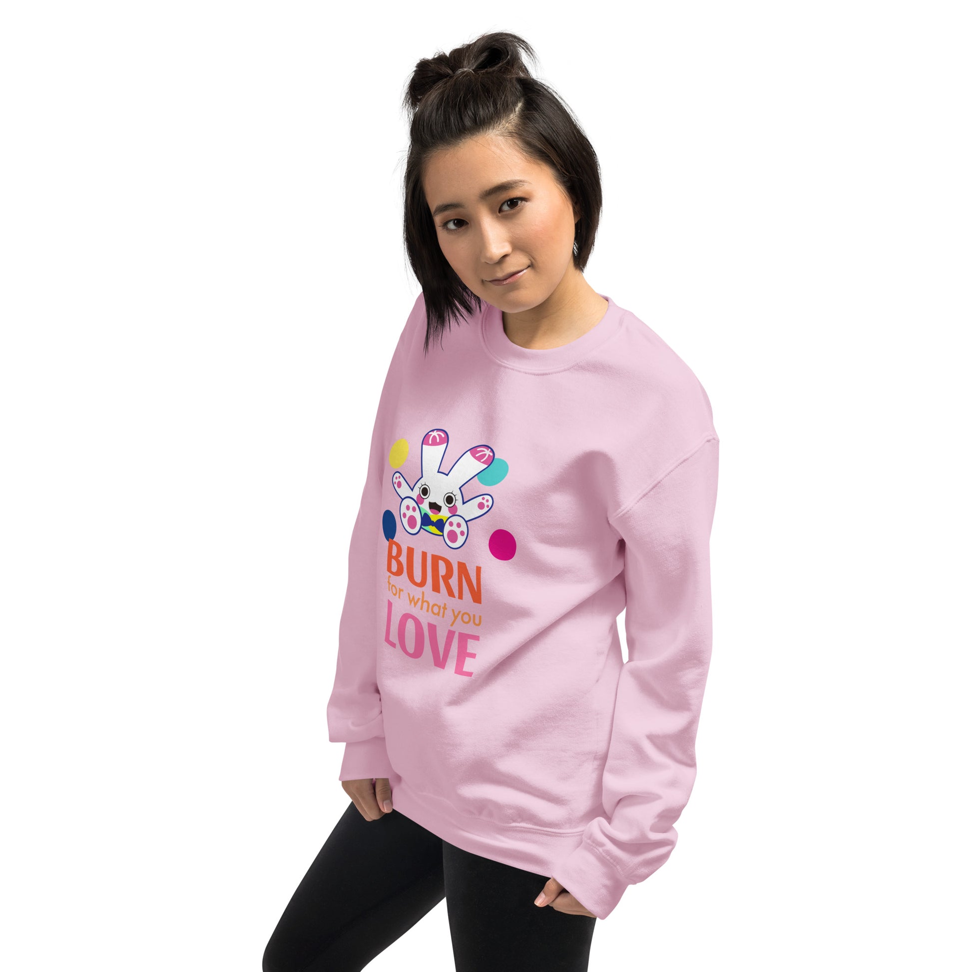 衛衣 Unisex Sweatshirt | Burn for what you love (4 Colors)