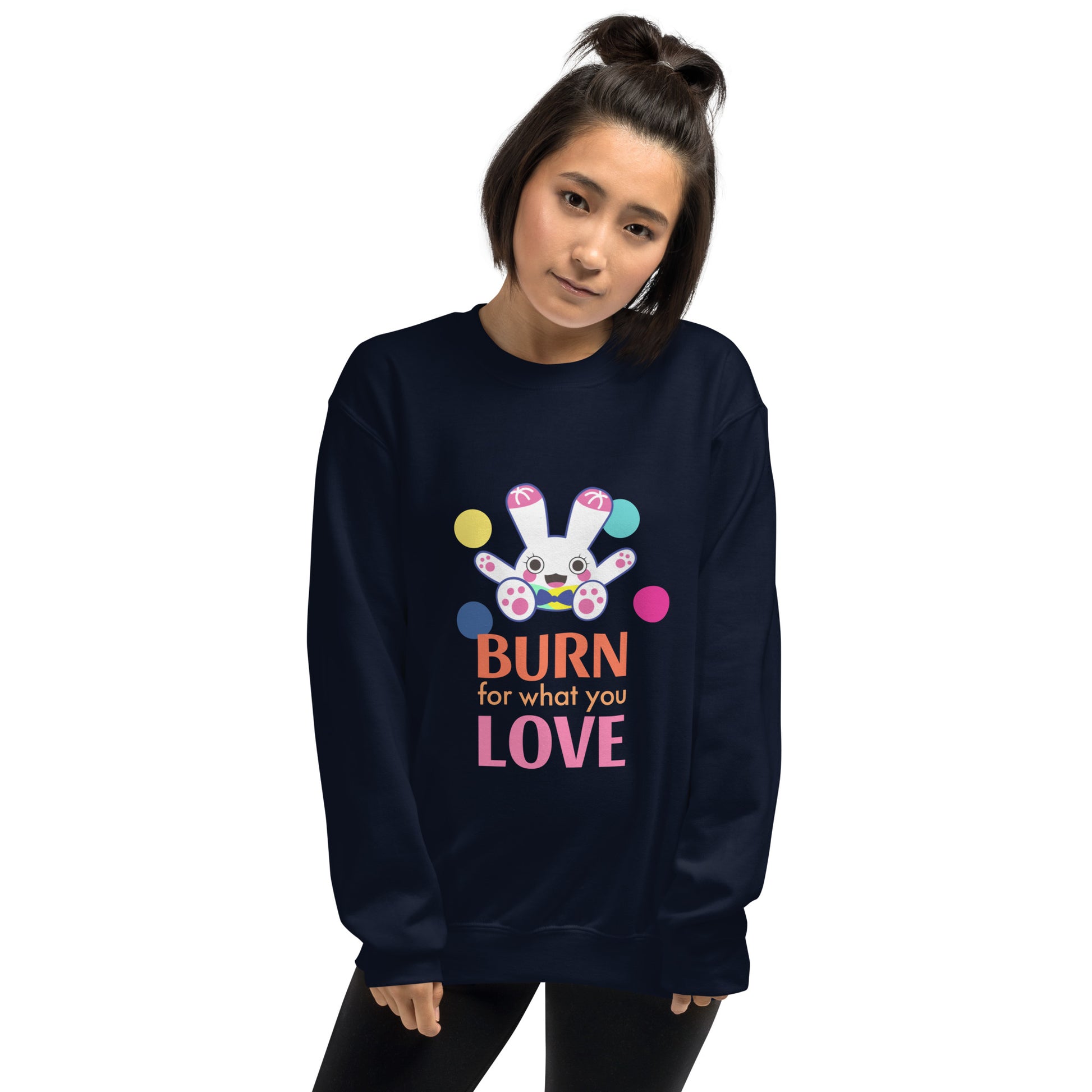 衛衣 Unisex Sweatshirt | Burn for what you love (4 Colors)