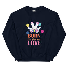 將圖片載入圖庫檢視器 衛衣 Unisex Sweatshirt | Burn for what you love (4 Colors)
