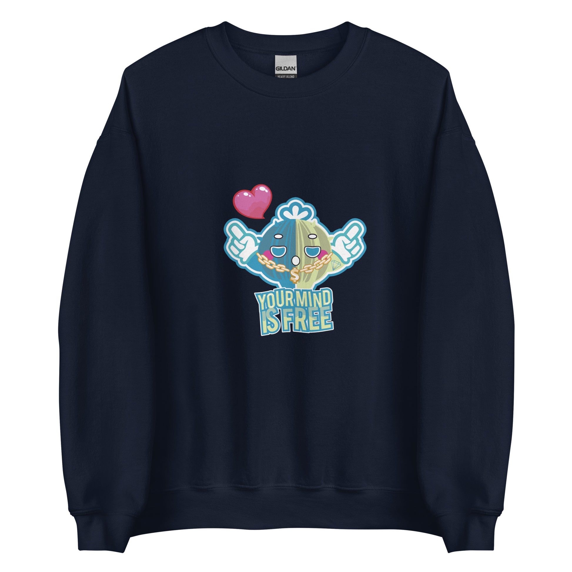 衛衣 Unisex Sweatshirt | Your Mind is Free (6 Colors)