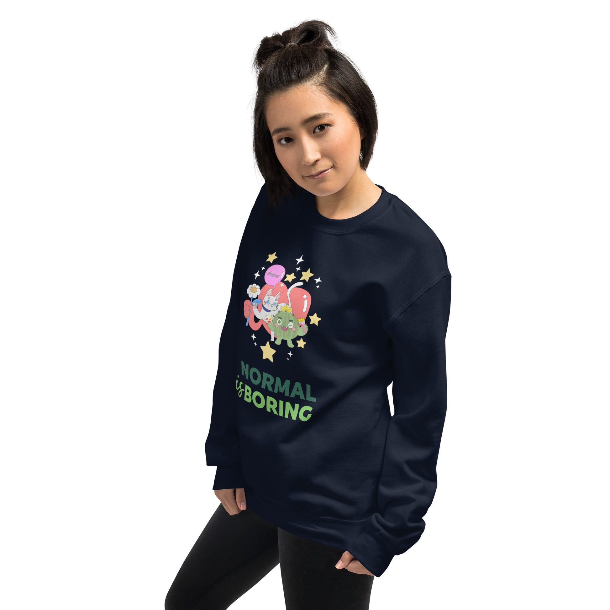 衛衣 Unisex Sweatshirt | Normal is Boring (5 Colors)