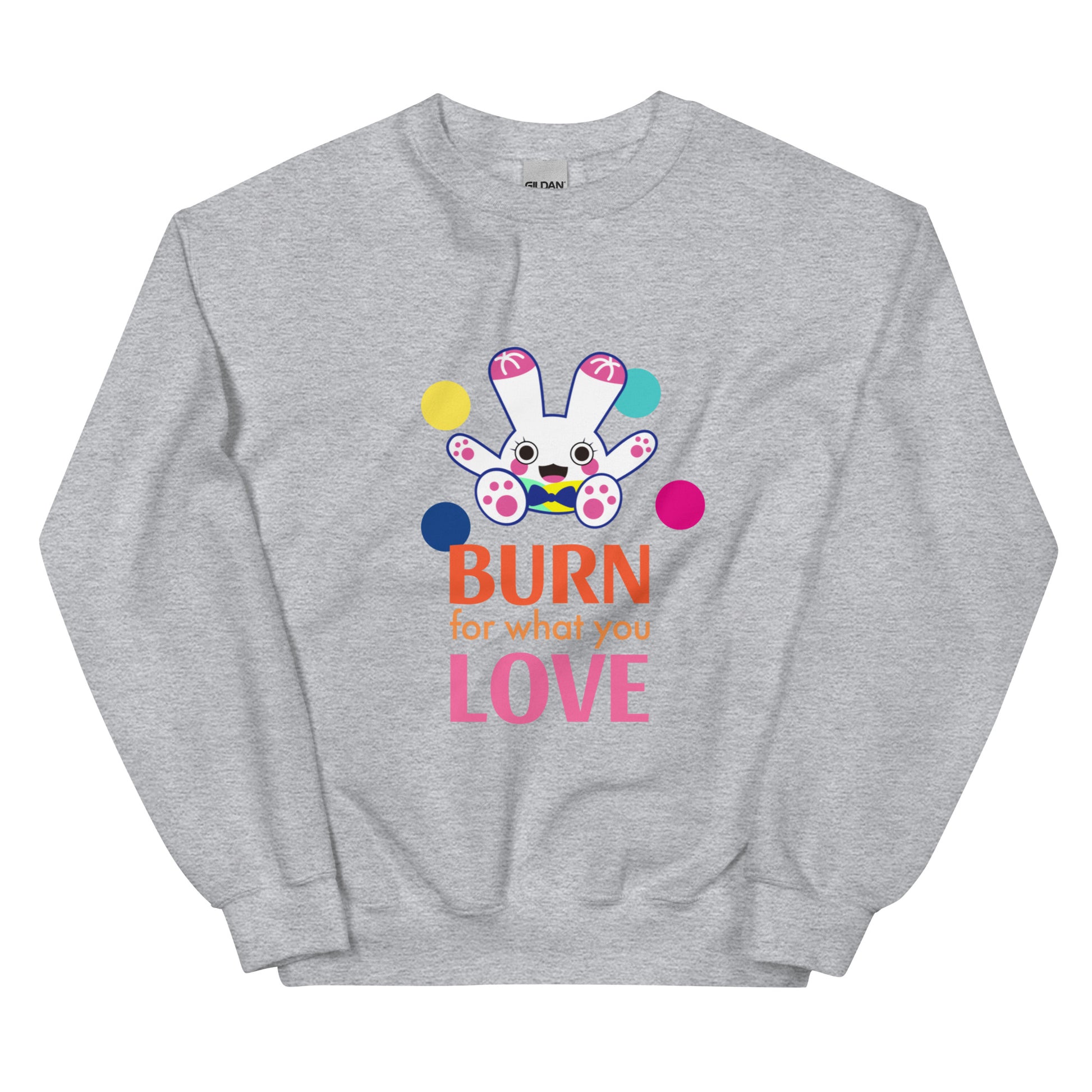 衛衣 Unisex Sweatshirt | Burn for what you love (4 Colors)
