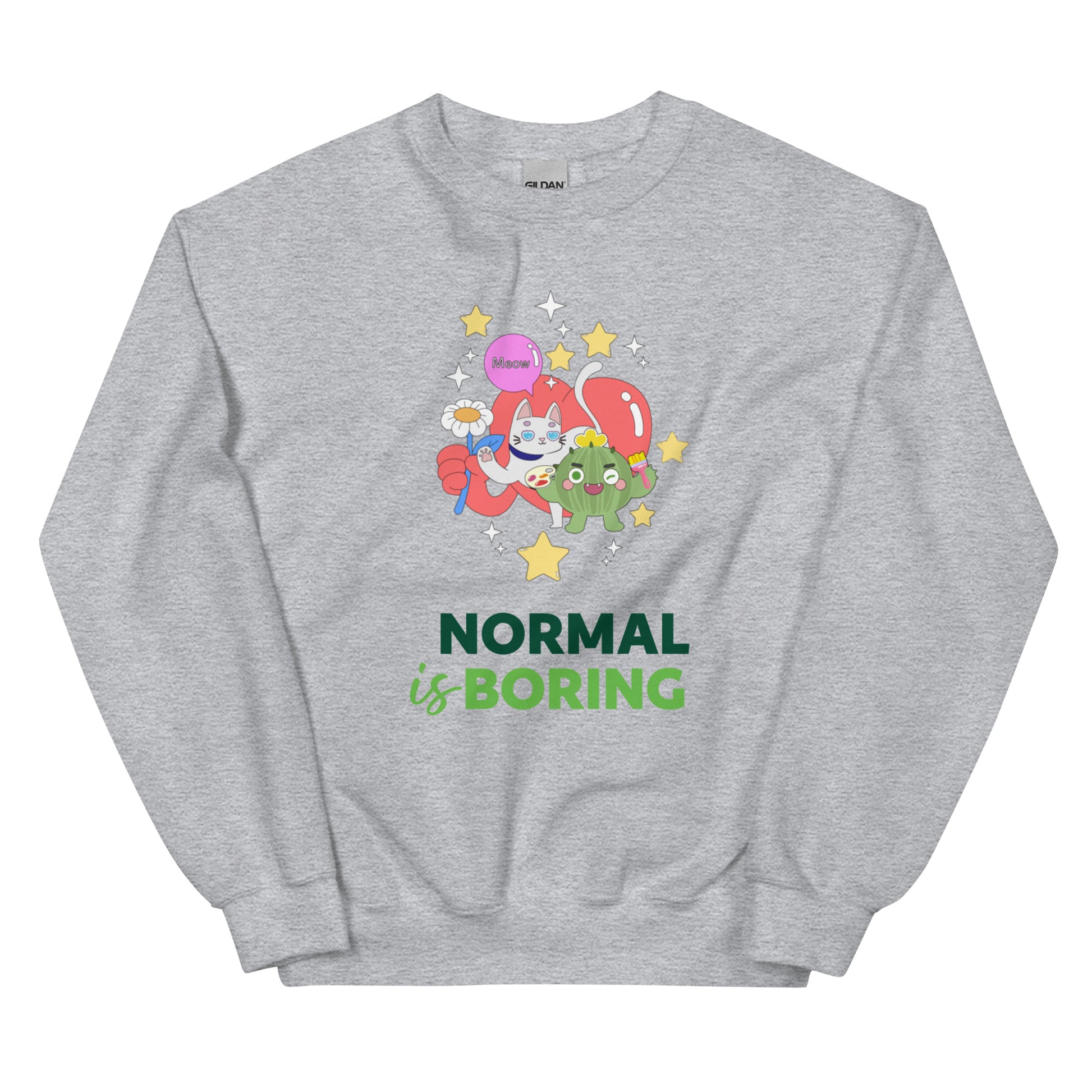 衛衣 Unisex Sweatshirt | Normal is Boring (5 Colors)