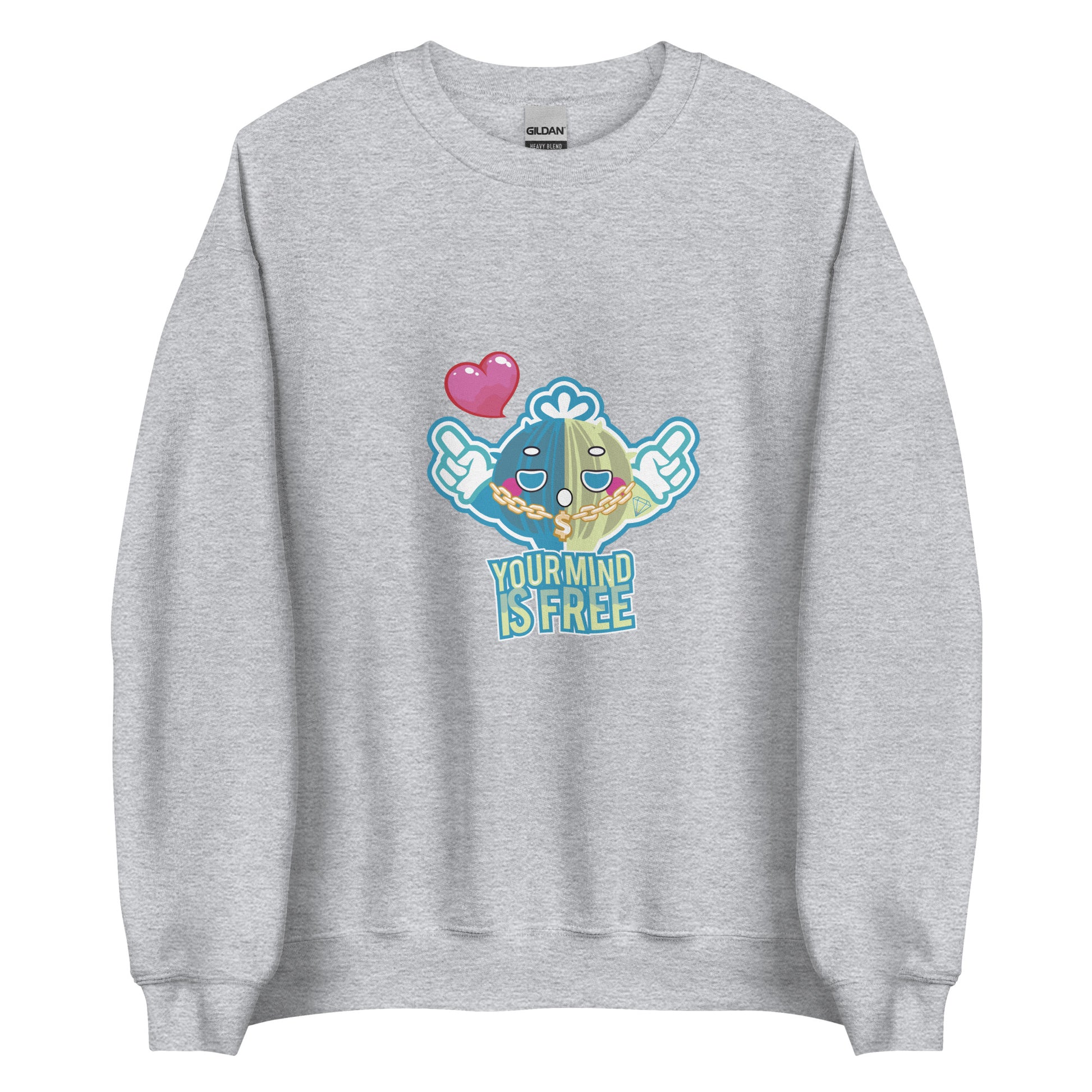 衛衣 Unisex Sweatshirt | Your Mind is Free (6 Colors)