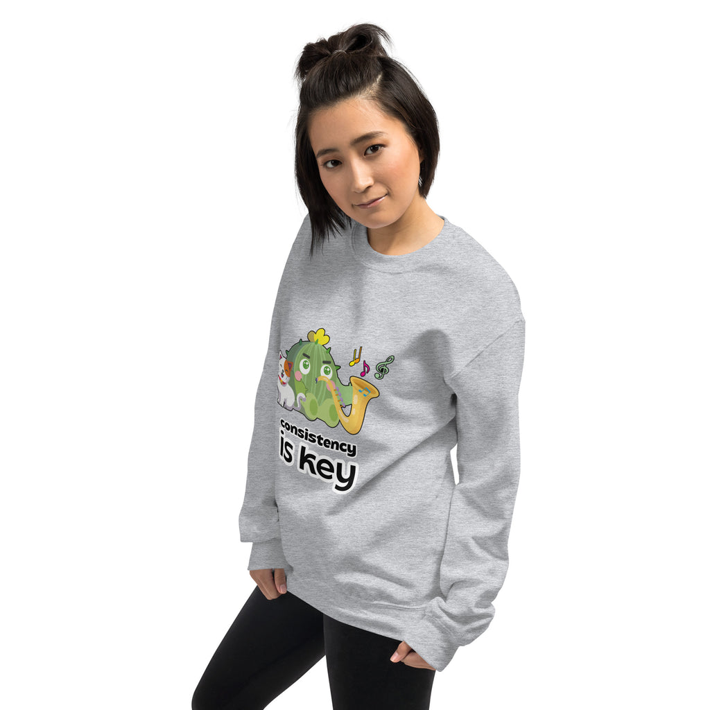 衛衣 Unisex Sweatshirt | Consistency is Key (5 Colors)