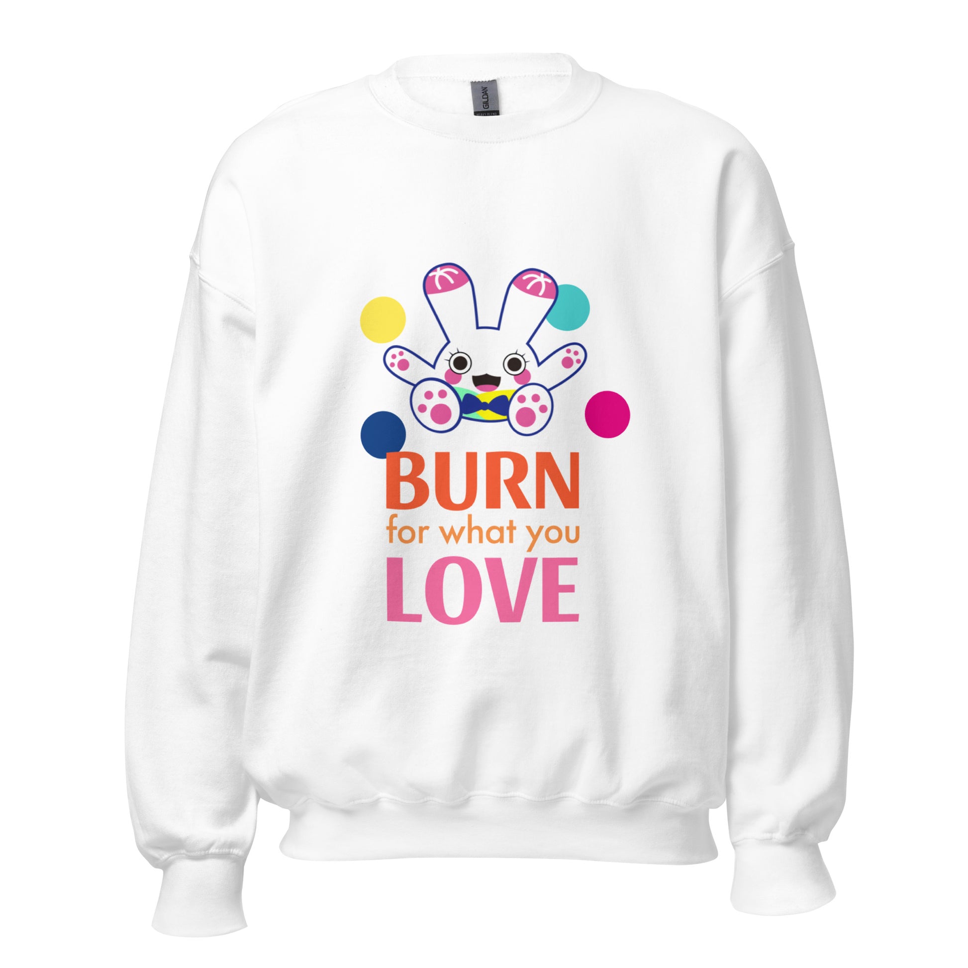 衛衣 Unisex Sweatshirt | Burn for what you love (4 Colors)