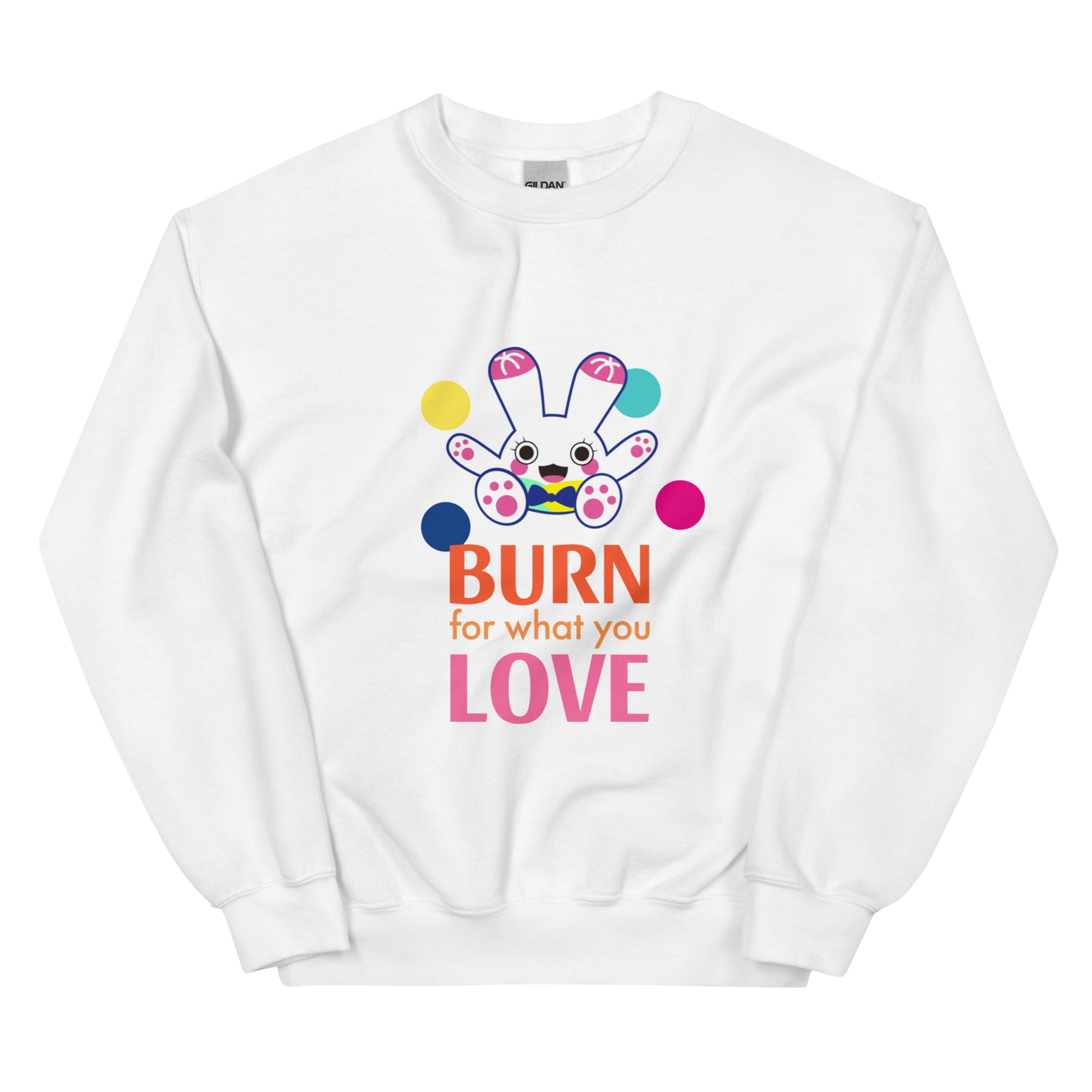 衛衣 Unisex Sweatshirt | Burn for what you love (4 Colors)