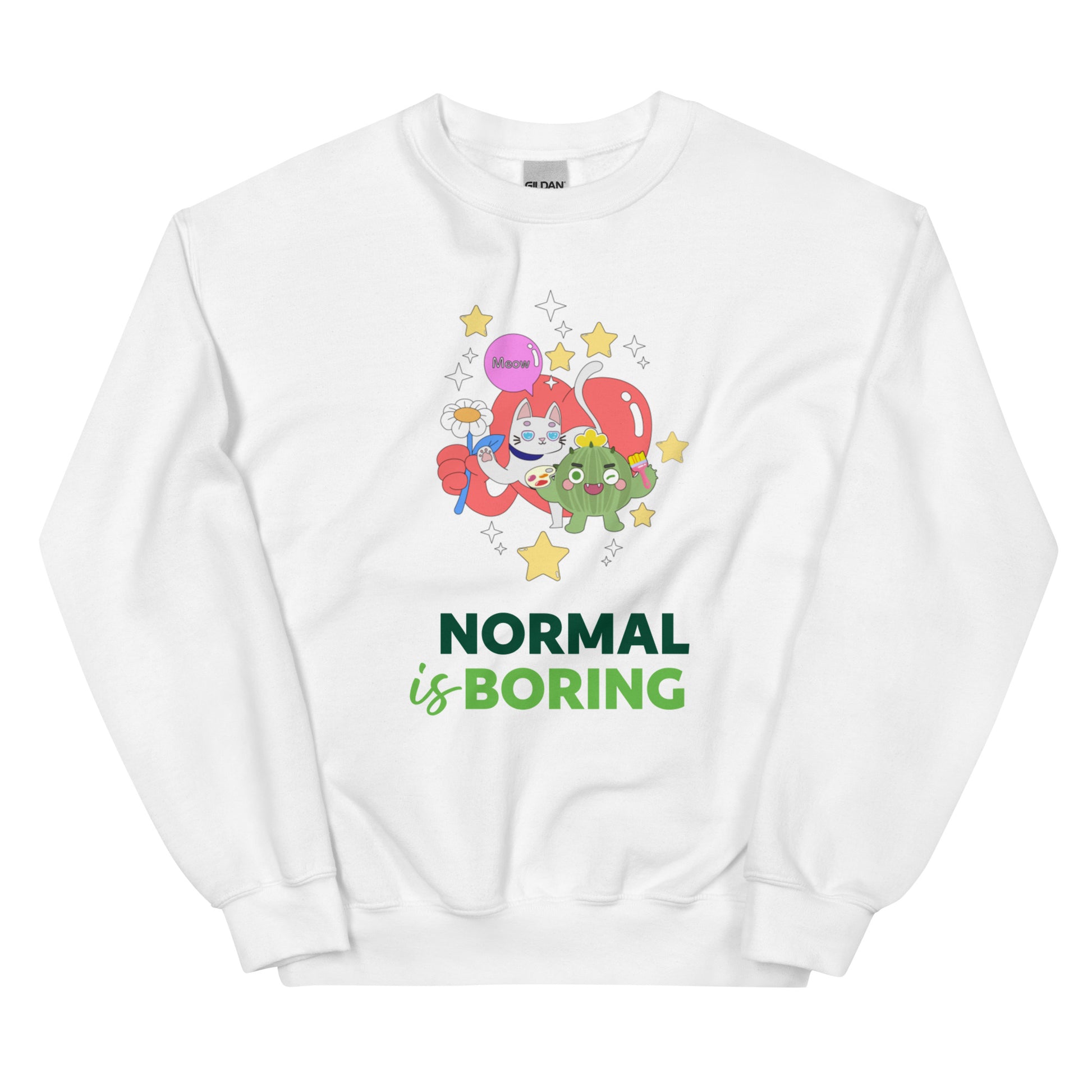衛衣 Unisex Sweatshirt | Normal is Boring (5 Colors)