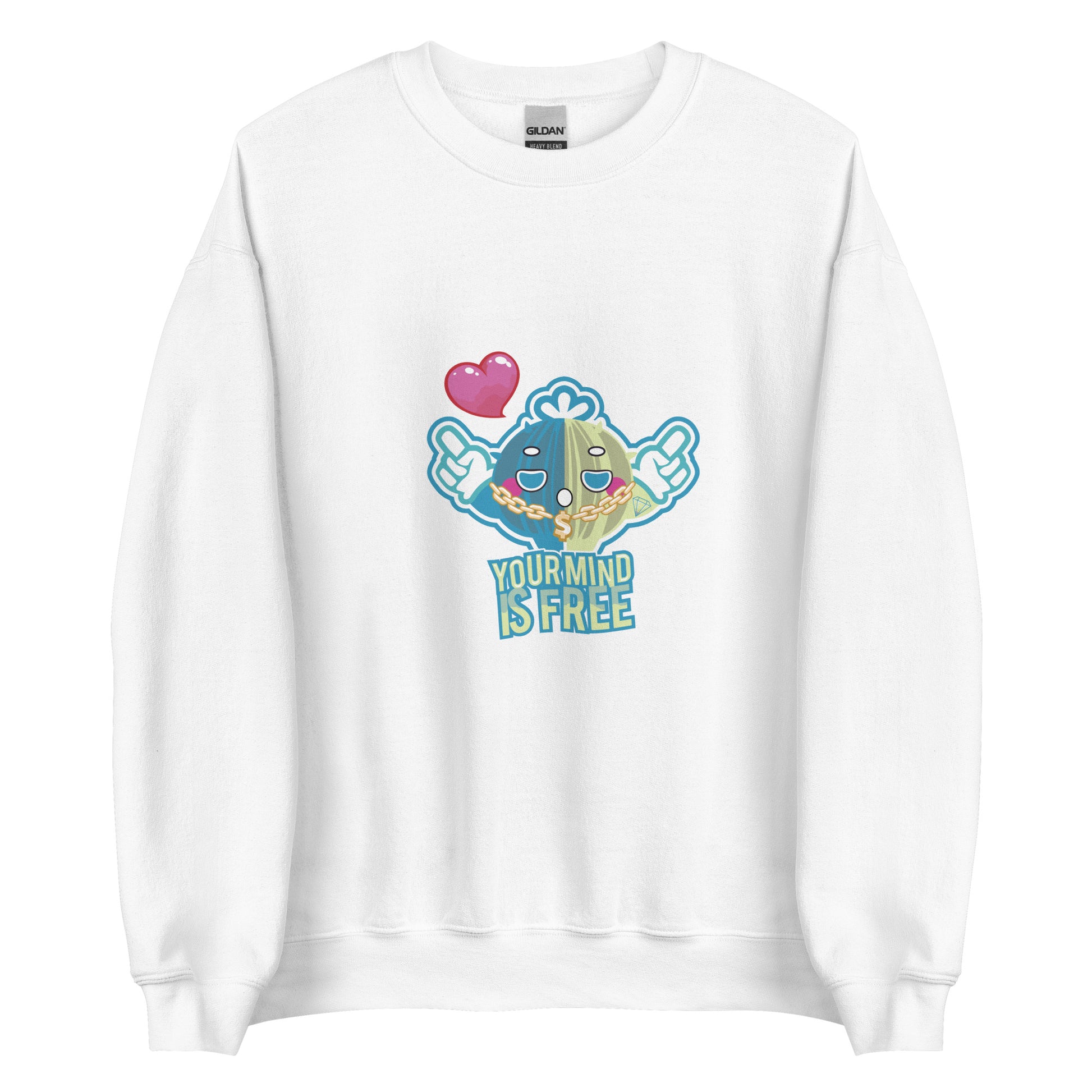 衛衣 Unisex Sweatshirt | Your Mind is Free (6 Colors)
