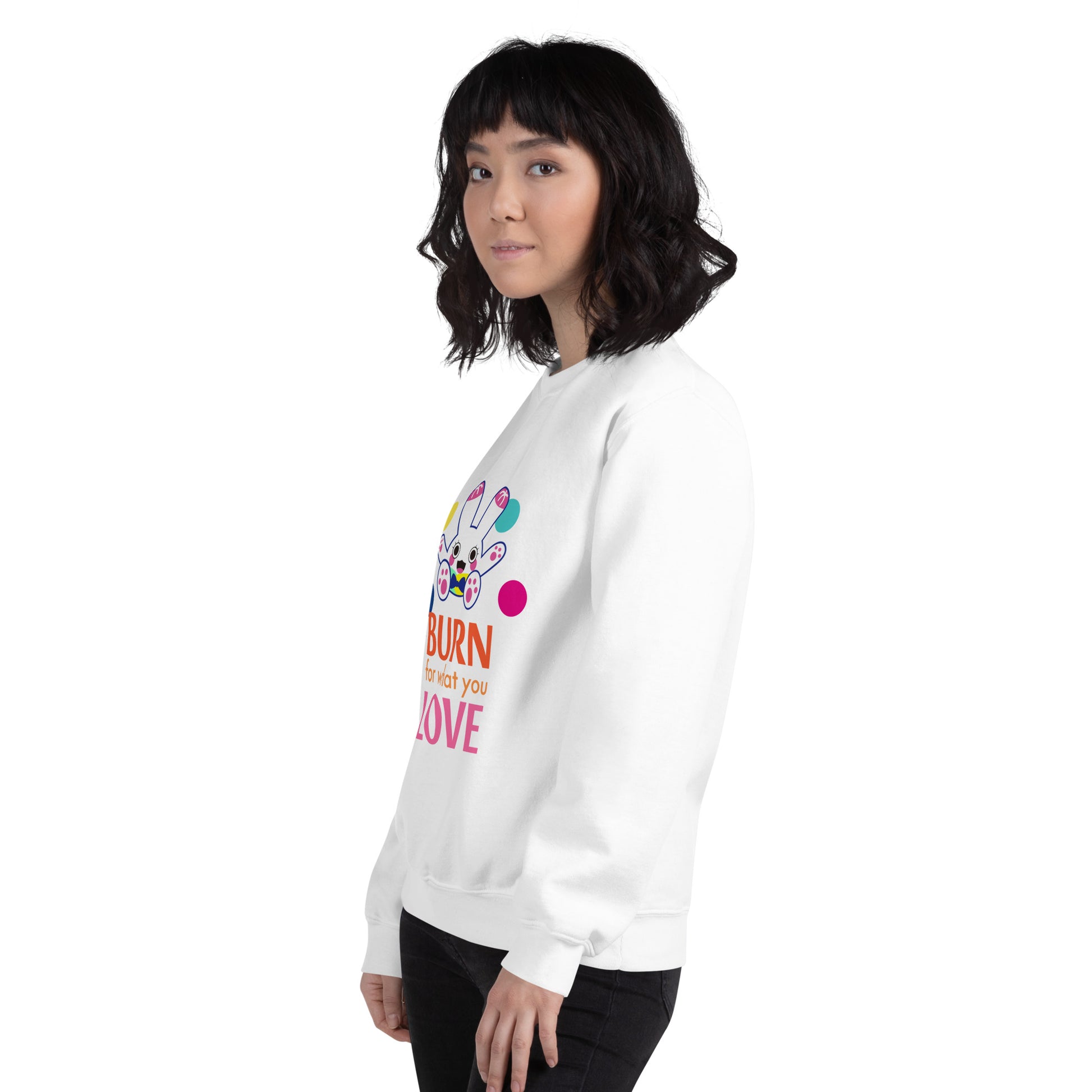 衛衣 Unisex Sweatshirt | Burn for what you love (4 Colors)