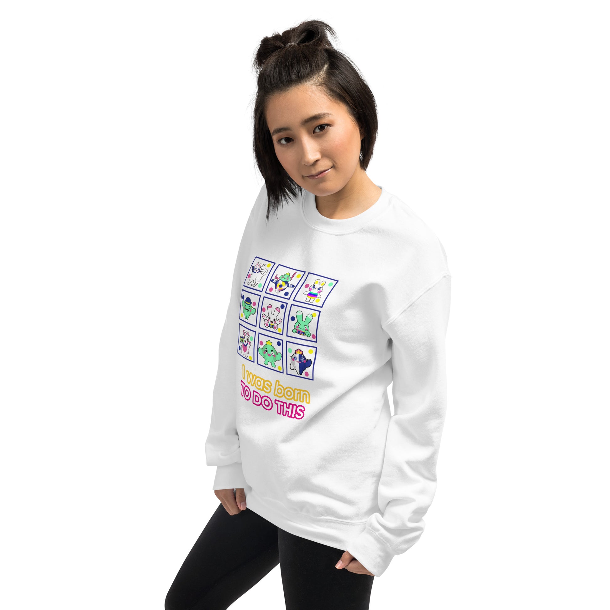 Unisex Sweatshirt | I was born to do this (4 Colors)