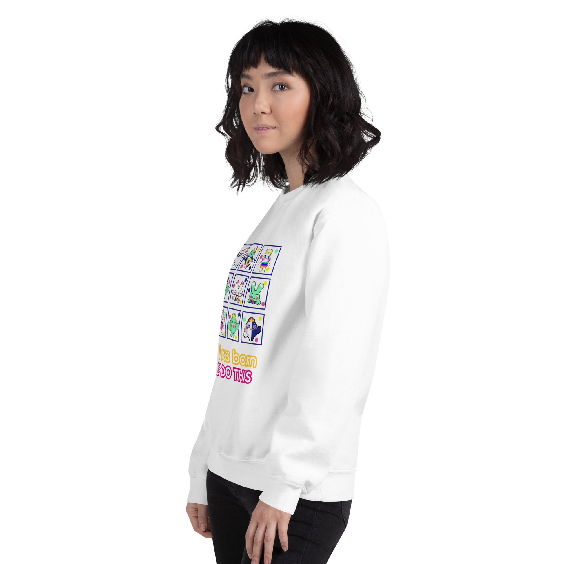 Unisex Sweatshirt | I was born to do this (4 Colors)