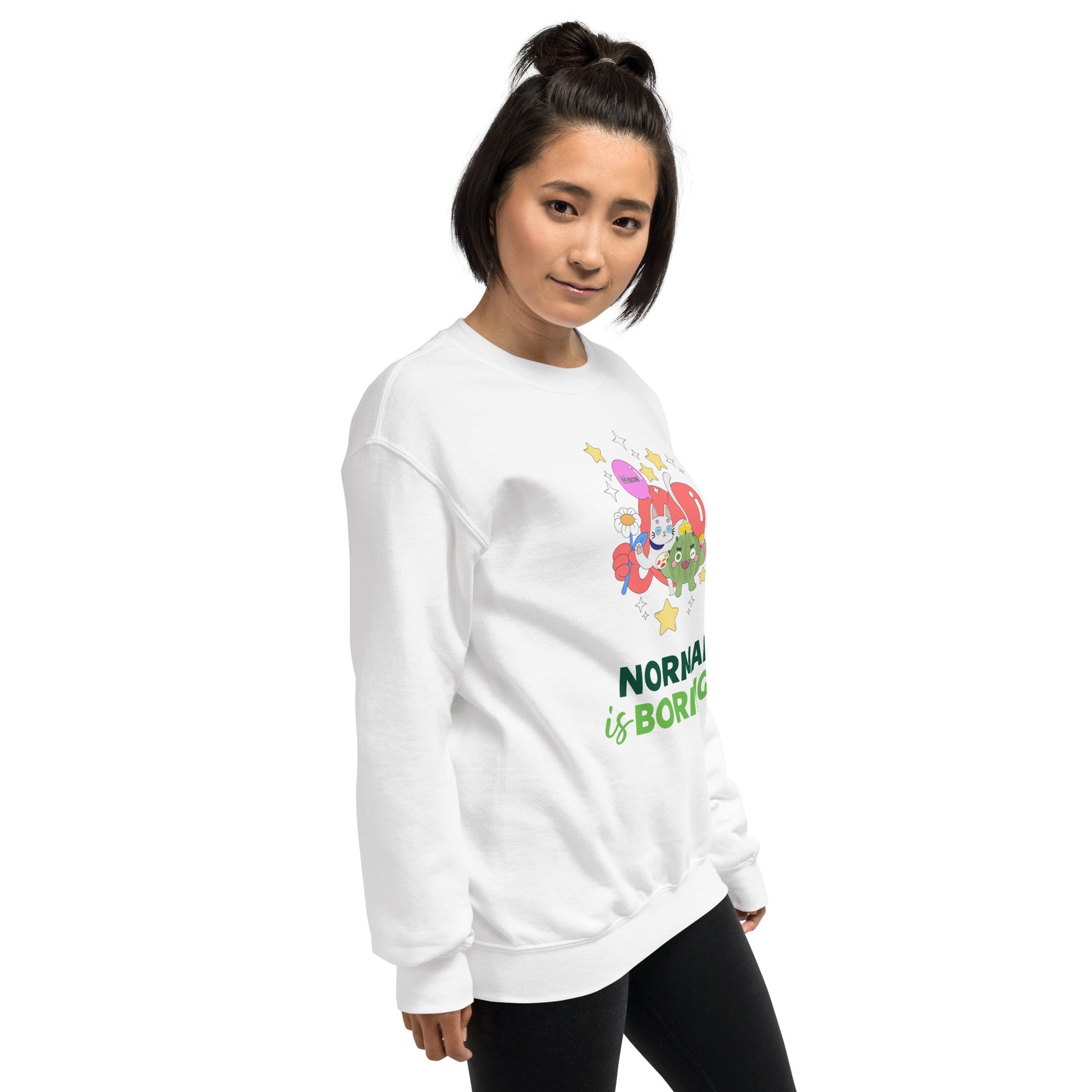 衛衣 Unisex Sweatshirt | Normal is Boring (5 Colors)