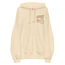 Load image into Gallery viewer, Made in Japan｜LOVE Embroidered Patch French Terry Hoodie Unisex French Terry Pullover Hoodie (7 Colors)
