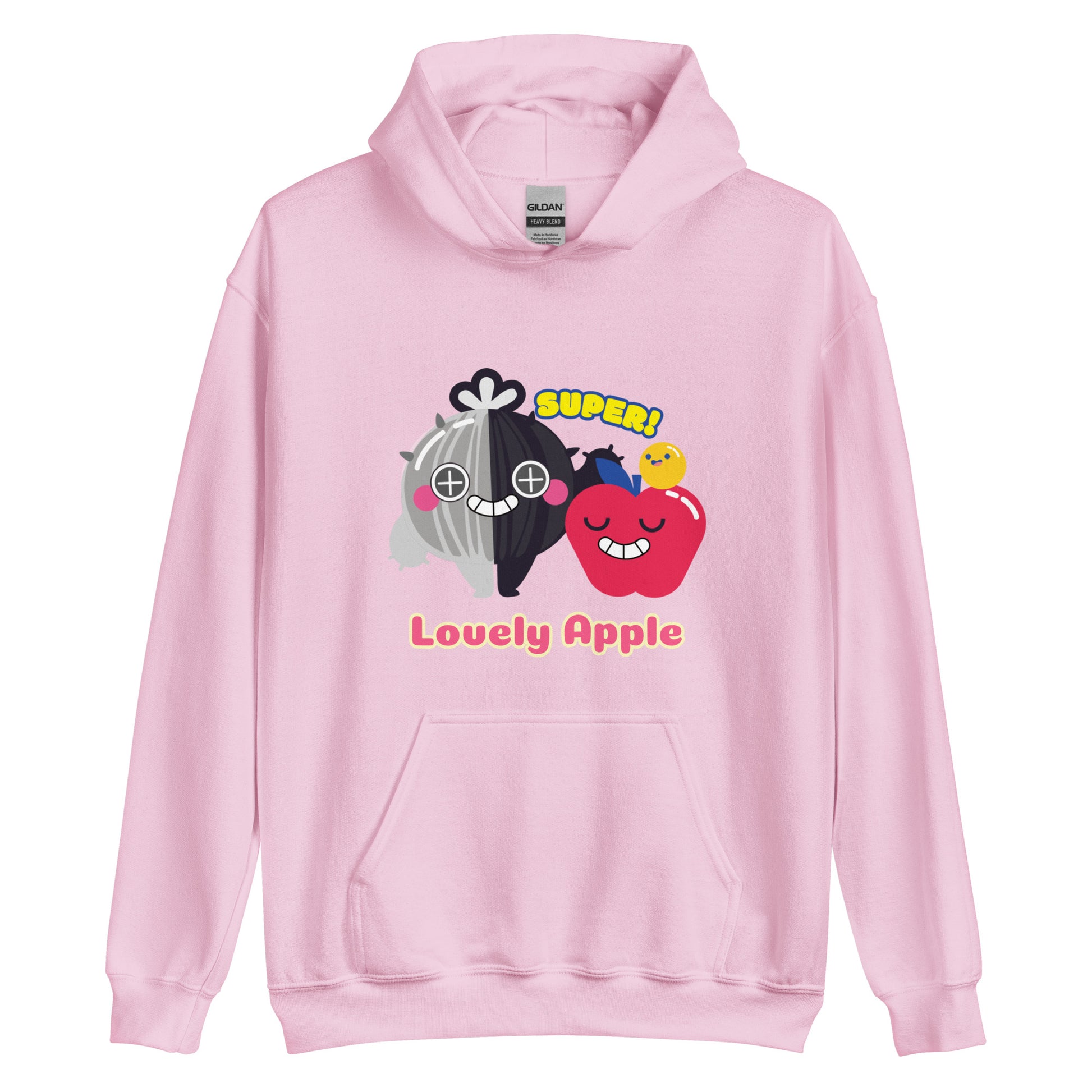 連帽衫 Hoodie | Hello Lovely Apple (4 Colors)