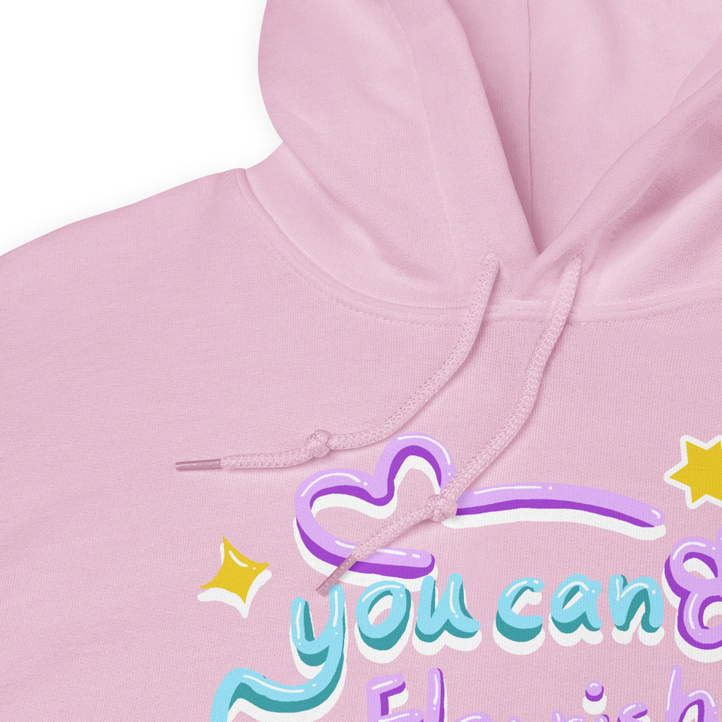 Hoodie | You Can Flourish Anywhere / Calligraphy Font Art (2 Colors)