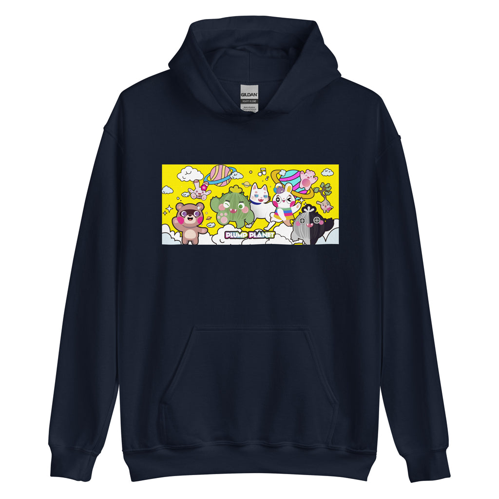 連帽衫 Hoodie | Plump Planet Friendship (5 Colors)