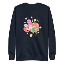 画像をギャラリービューアに読み込む, 中性高級衛衣 Unisex Premium Sweatshirt | Cactus with Cat Friend Spock (4 Colors)
