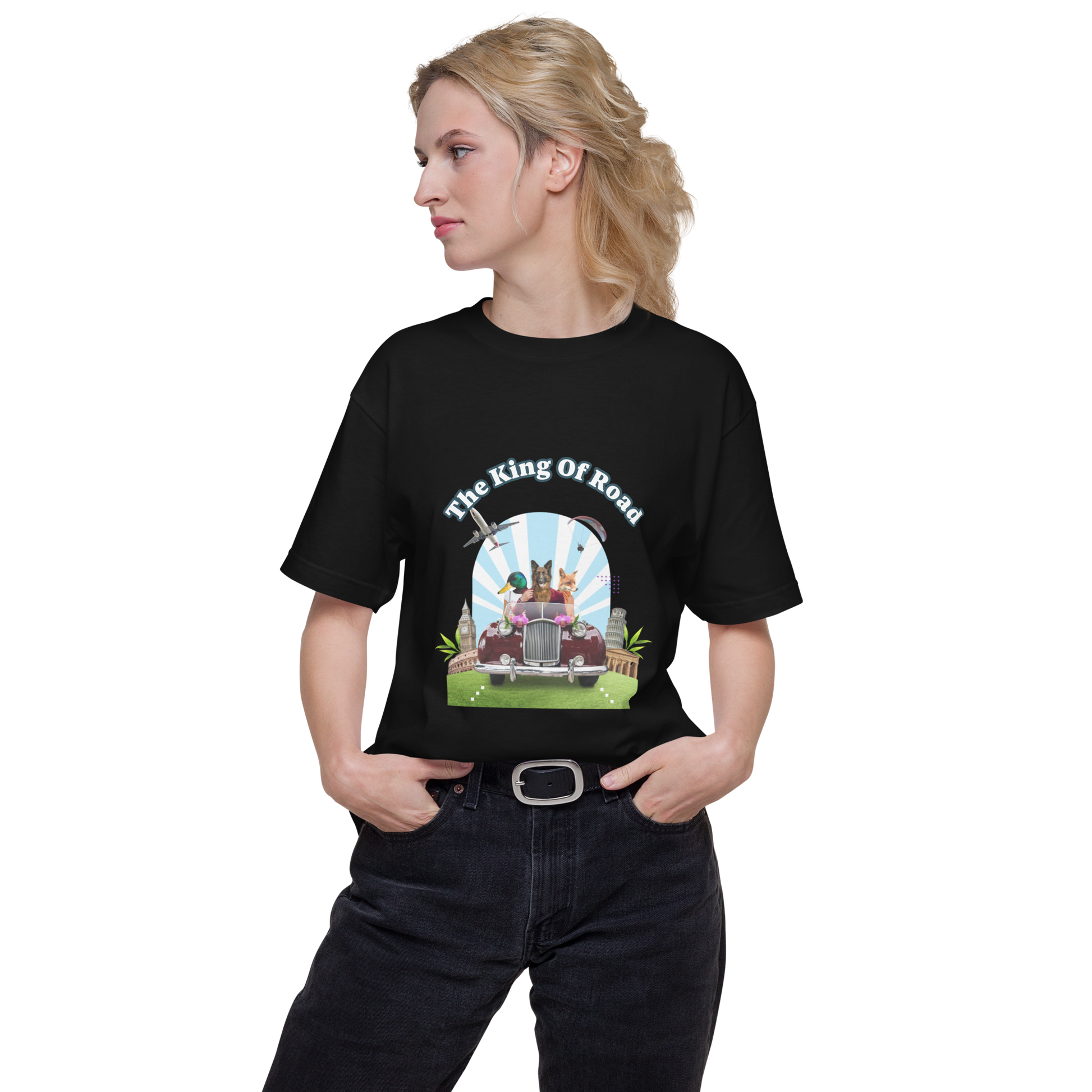 The King of Road｜Cotton Regular Fit T-shirt