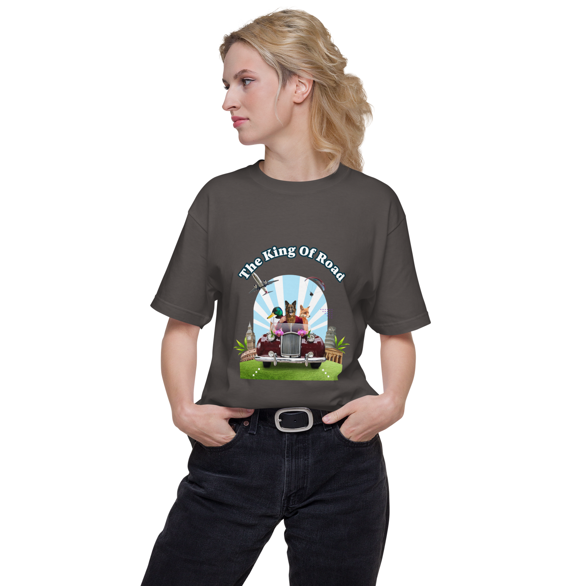 The King of Road｜Cotton Regular Fit T-shirt