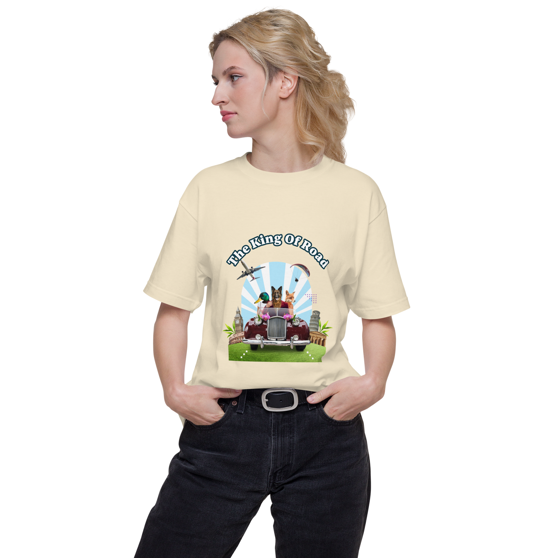 The King of Road｜Cotton Regular Fit T-shirt