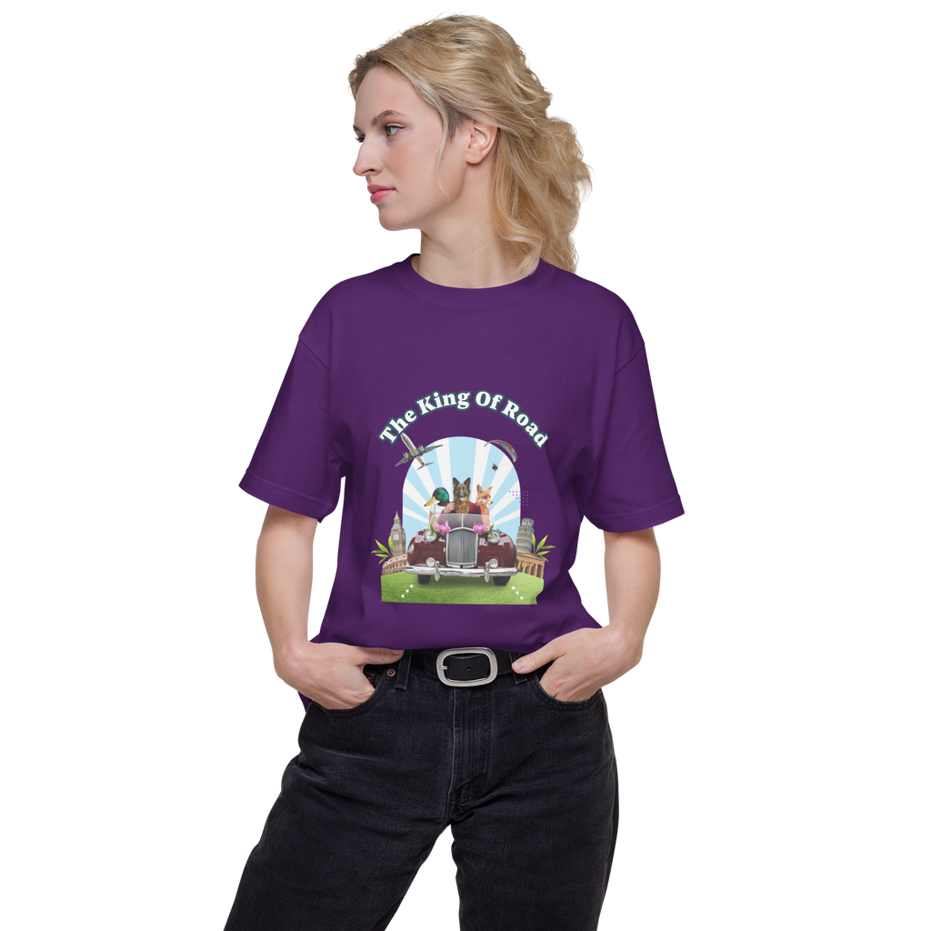 The King of Road｜Cotton Regular Fit T-shirt