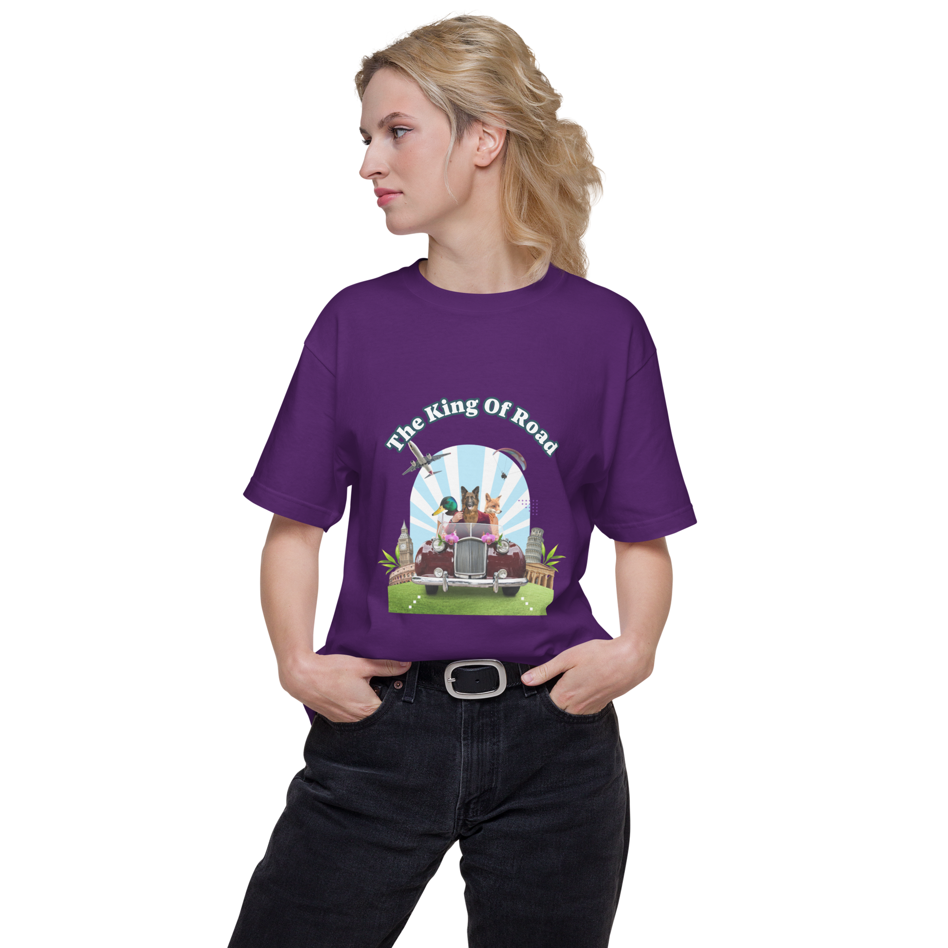 The King of Road｜Cotton Regular Fit T-shirt