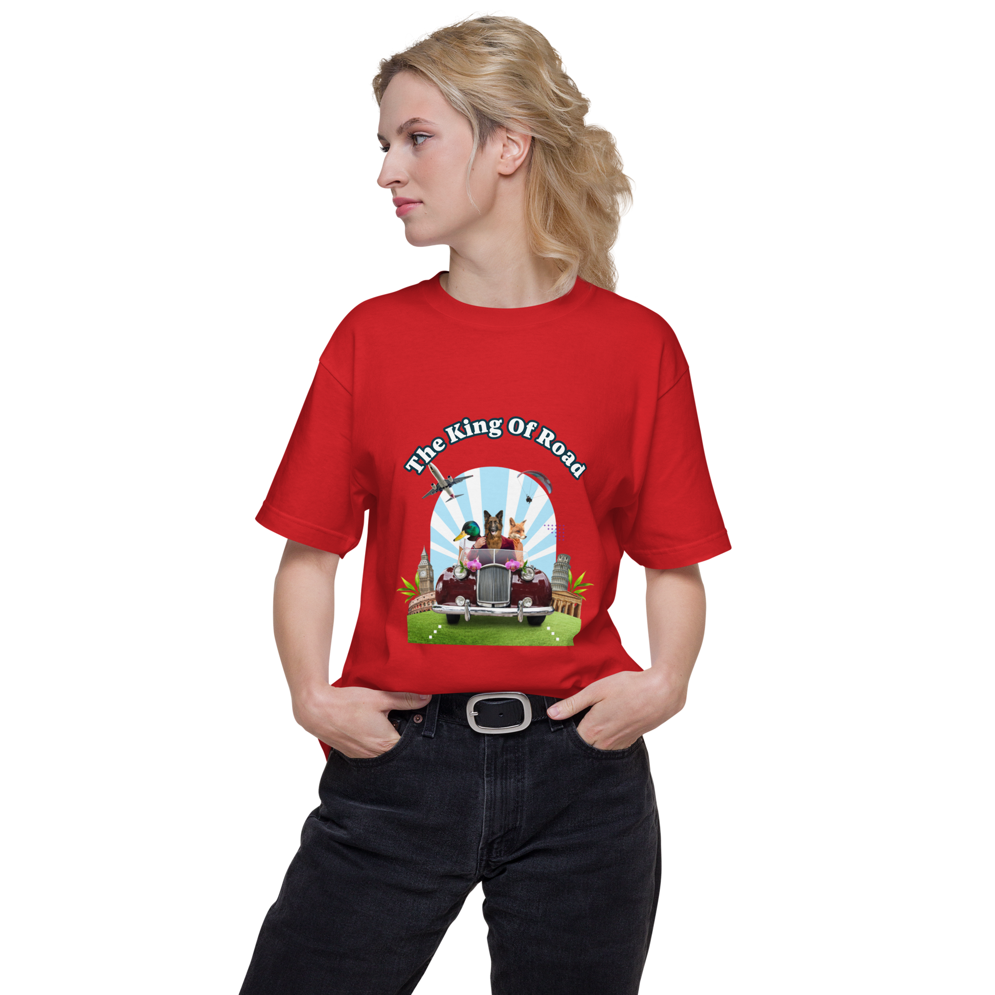 The King of Road｜Cotton Regular Fit T-shirt