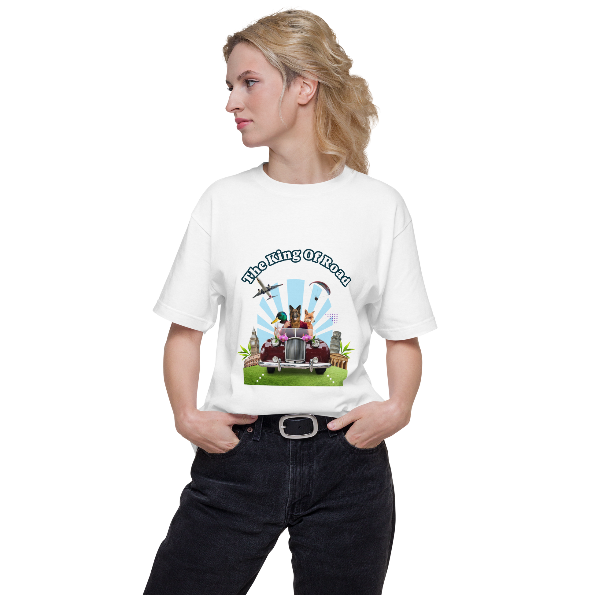 The King of Road｜Cotton Regular Fit T-shirt
