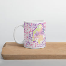 Load image into Gallery viewer, Ceramic Mug Glossy Mug | Sakura Cactus Pink Lady
