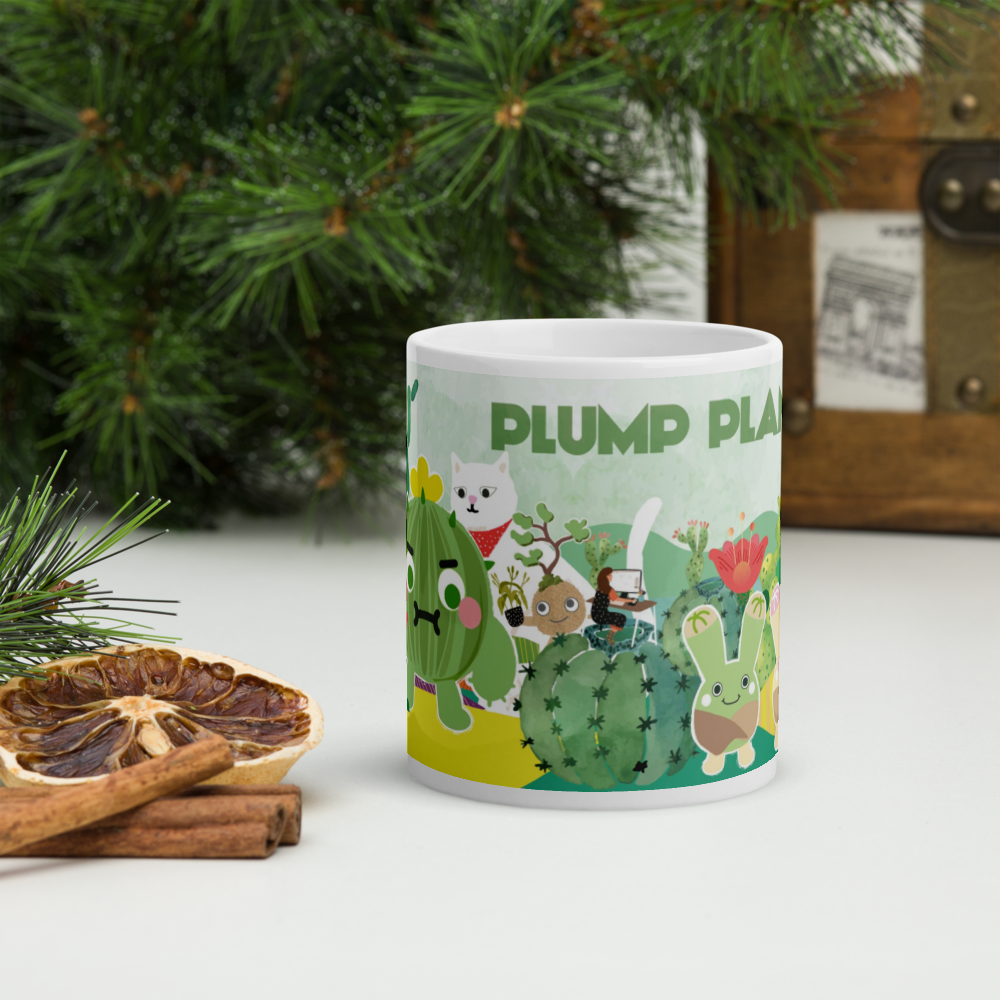 陶瓷馬克杯 Glossy Mug | The World of Cacus