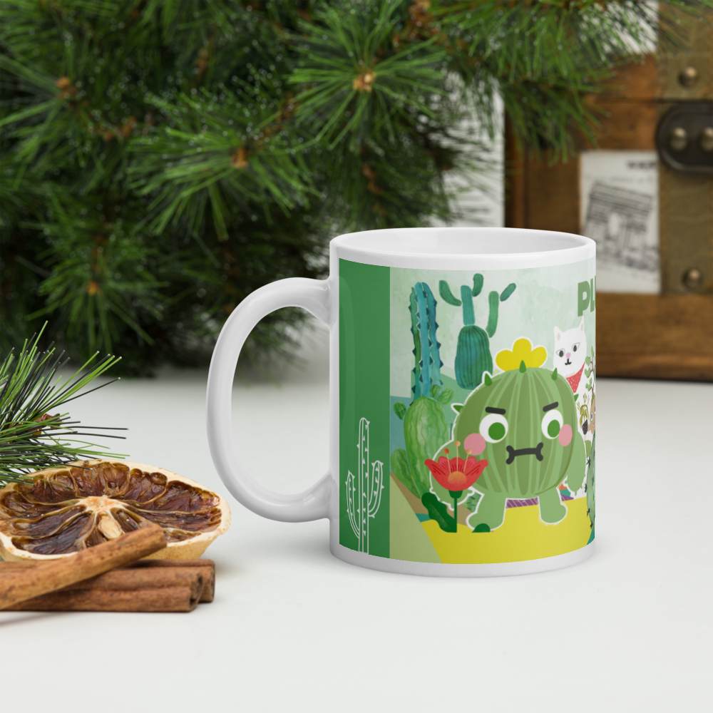 陶瓷馬克杯 Glossy Mug | The World of Cacus