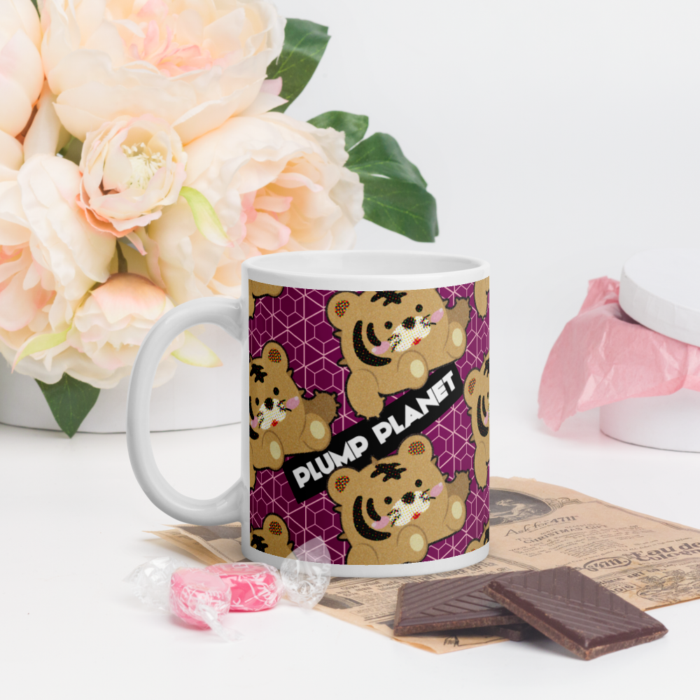 陶瓷馬克杯 Glossy Mug | Tiger As Cat