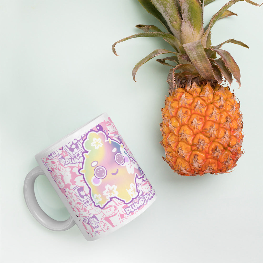 陶瓷馬克杯 Glossy Mug | Sakura Cactus Pink Lady