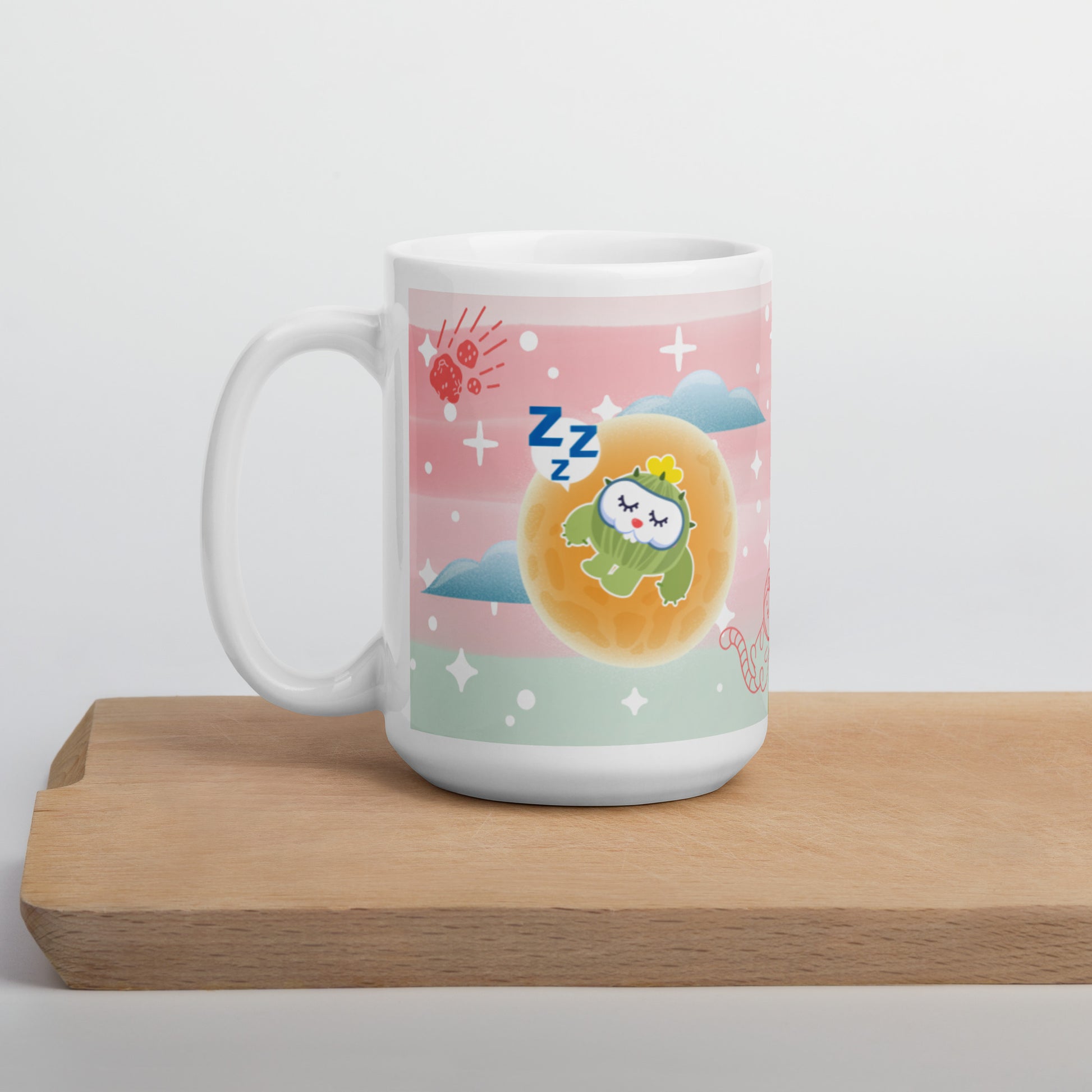 陶瓷馬克杯 Glossy Mug | Dreamy Cactus