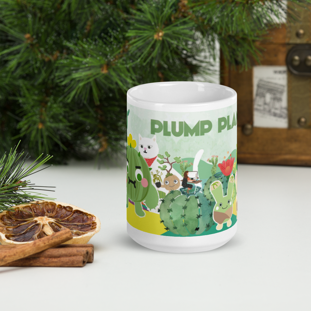陶瓷馬克杯 Glossy Mug | The World of Cacus