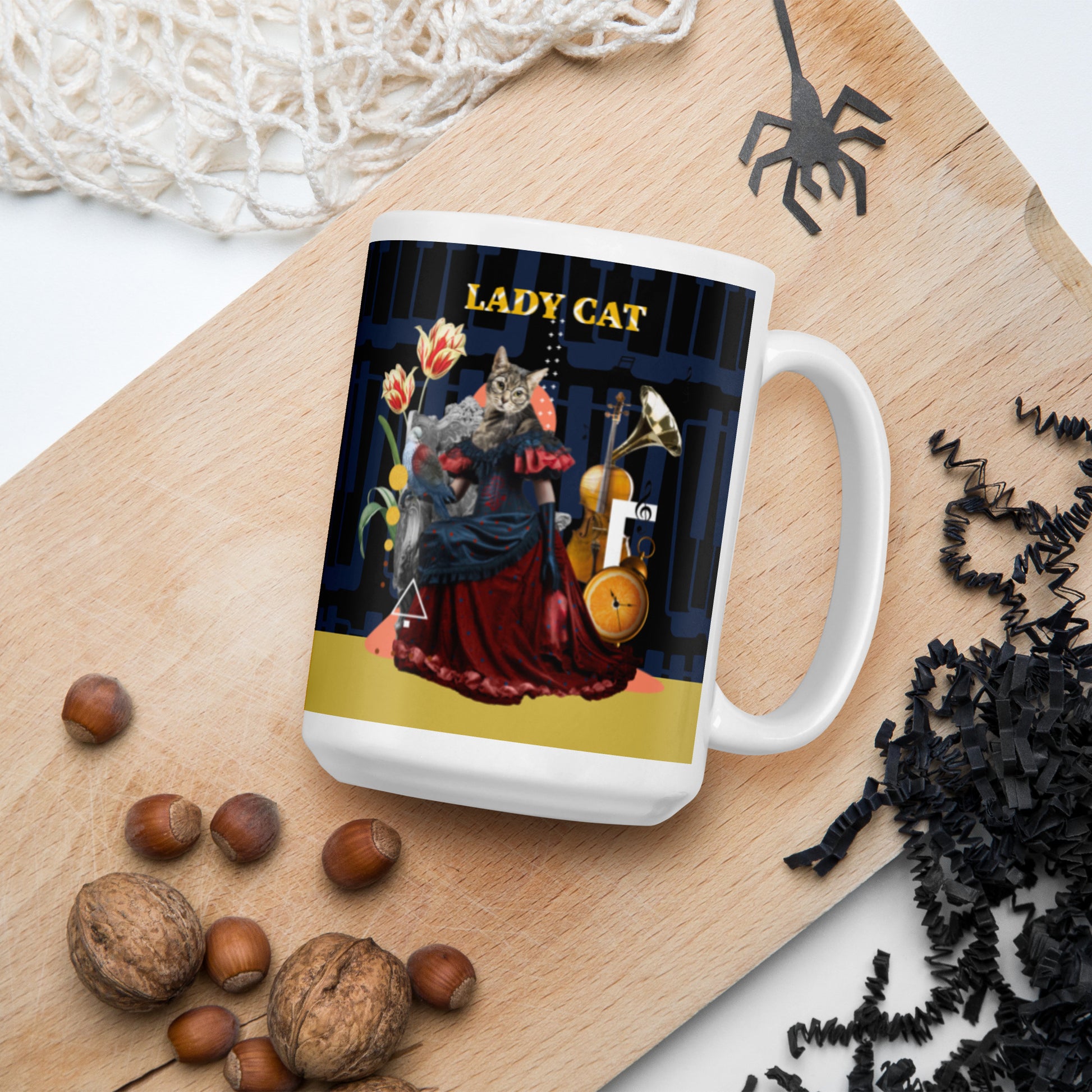 陶瓷馬克杯 Glossy Mug | LADY CAT