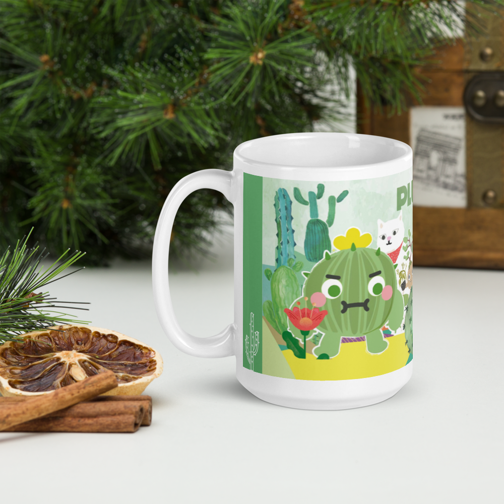 陶瓷馬克杯 Glossy Mug | The World of Cacus